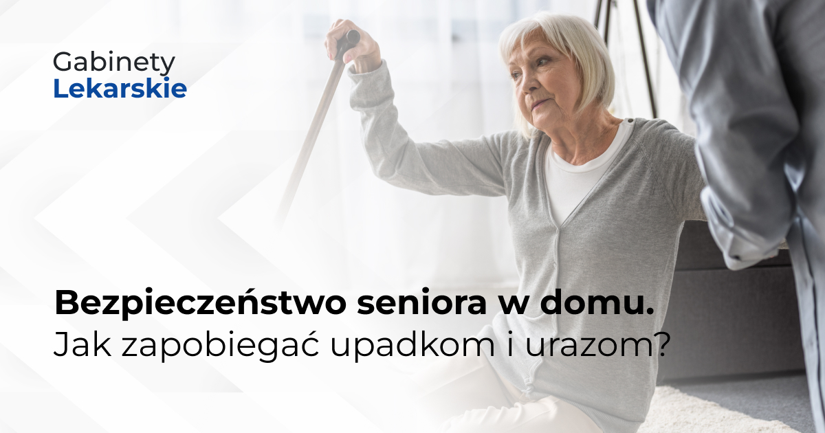 Bezpieczeństwo seniora w domu. Jak zapobiegać upadkom i urazom?